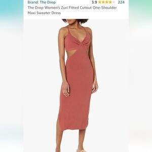 The Drop Cut-off Maxi Sweater Dress
